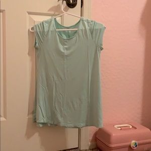 sparkly mint shirt